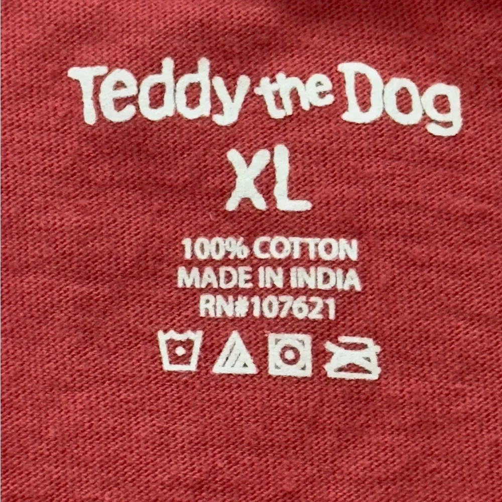 Teddy the Dog long sleeve tshirt “friends in low places”, size XL - Picture 6 of 6